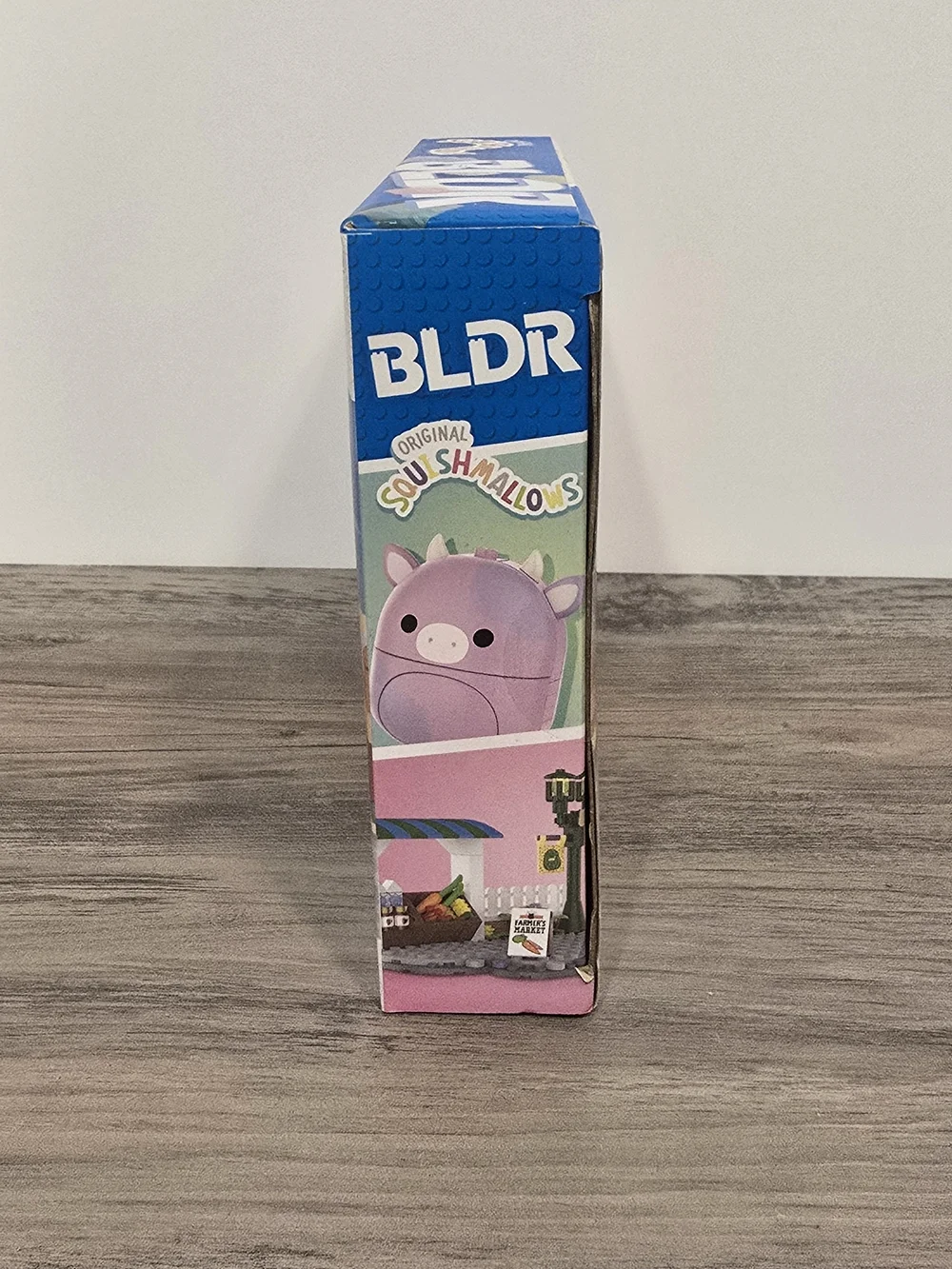 Original Squishmallows Purple Pig Farmer's Market Playset